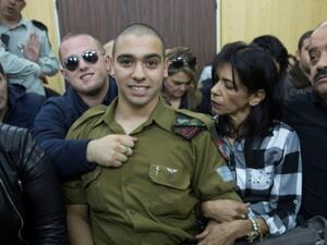 Judges deliver verdict in manslaughter trial of Israeli soldier Elor Azaria. (AFP/File)