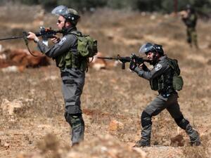 Israeli soldiers patrol in the West Bank. (AFP/File)