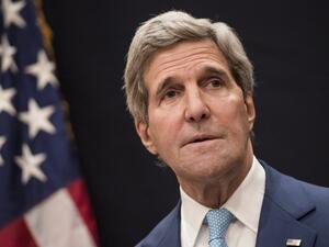 US Secretary of State John Kerry on June 22, 2014 in Cairo. (AFP/File)