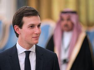 White House advisor Jared Kushner, pictured in Saudi capital Riyadh in 2017, said the adminstration of President Donald Trump was in the "fact-finding phase" of the probe into the murder of journalist Jamal Khashoggi (AFP Photo/MANDEL NGAN)