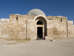 Umayyad Palace at the Citadel in Amman.  (File photo)