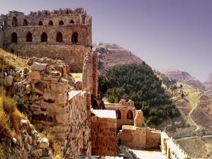 While Karak castle essentially dates back to the 12th century, Karak has been a fortress since biblical times.  (Wikimedia Commons)