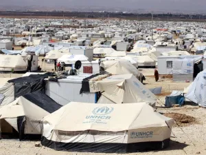 The Jordan Response Plan (JRP) 2016-2018 was developed with the international community and the UN, Ensour said, with $8 billion required to cover the needs of Syrian refugees over this period. (AFP/File)