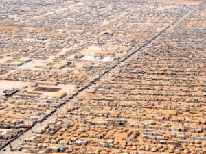 The challenge is to translate the donor pledges from the London conference into facts on the ground. Zaatari refugee camp, Jordan. (Wikipedia)