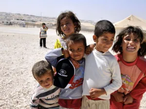 Half of Zaatari's children are not in school because they are working illegally. (Twitter)