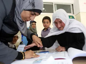 Voting in local elections began on Aug.15, 2017. 