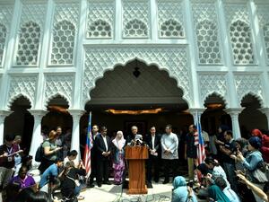 Prime Minister of Malaysia, Mahathir Mohamad (AFP/File Photo)