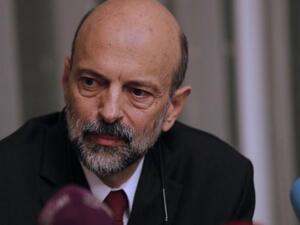 Jordanian Prime Minister Omar Razzaz. (AFP/ File)