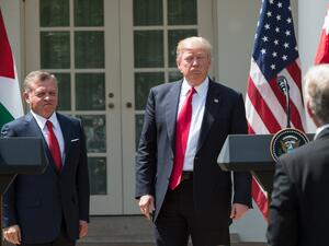 Jordan is a key recipient of US financial aid and a partner in the US-led coalition battling Islamic State group in Syria and Iraq. (AFP)
