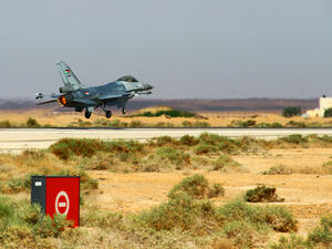 Jordanian jets have targeted Daesh-held positions in southern Syria. (AFP/File) 