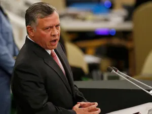 Jordan's King Abdullah says '“Confederation with whom? This is a red line'. (AFP/File Photo)