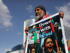 South Africans march in solidarity with Gaza following the death of 63 Palestinians by Israeli soldiers  (AFP/File Photo)	