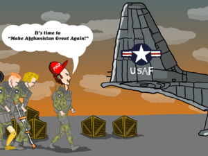 Al Bawaba's Cartoon of of the Week: Trump's Afghanistan Strategy
