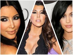 كيم وكورتني وكيلي كاردشيان