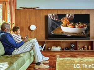 LG ThinQ AI with voice activation