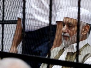 المحمودي خلال المحكمة/أ.ف.ب