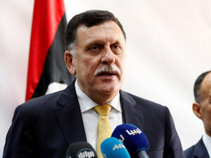 رئيس المجلس الرئاسي لحكومة الوفاق الوطني الليبية فائز السراج