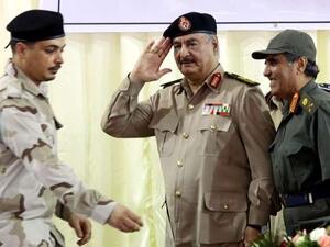 قائد الجيش الوطني الليبي المشير خليفة حفتر 