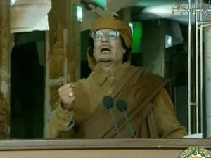 الزعيم الليبي الراحل العقيد معمر القذافي
