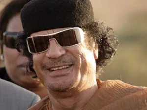 الزعيم الليبي الراحل معمر القذافي