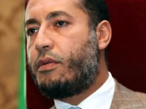 الساعدي نجل الزعيم الليبي الراحل معمر القذافي 