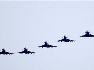 مقاتلات بريطانية فوق قاعدة لحلف الاطلسي جنوب ايطاليا 