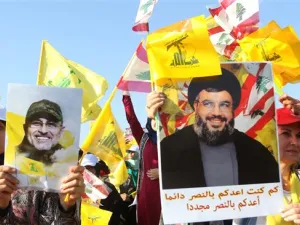 Hezbollah supporters ran wild in the streets of Beirut after its leader Hassan Nasrallah hailed the parliamentary elections as a “great victory”. (AFP/ File Photo)