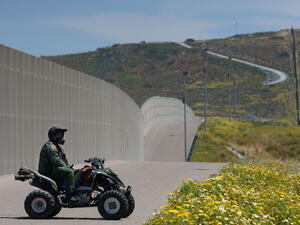 Border Patrol Agents patrol the US-Mexico border (AFP/File Photo)	