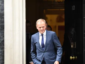 European Council President Donald Tusk said Trump "will meet a united European approach" in reference to the rejection of the Iran deal by the American administration (Shutterstock/File Photo)