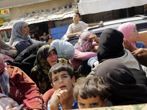 Syrian refugees have been fleeing Arsal and heading for Syria (AFP)