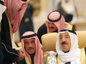 Emir of Kuwait Sheikh Sabah Al-Ahmad Al-Jaber Al-Sabah in Saudi Arabia during the third Arab Economic, Social and Development Summit (AFP/ File Photo)