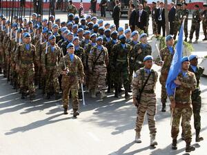 The UN peacekeeping force in Lebanon known as UNIFIL was first set up in 1978 to monitor a ceasefire between Israel and Lebanon and now has 10,500 troops on the ground (AFP Photo/ANWAR AMRO)