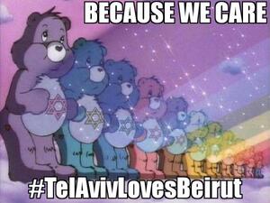 “Tel Aviv loves Beirut” has been trending over the weekend as Israelis pat themselves on the back for their tolerance and ability to “turn the other cheek” (Twiiter)