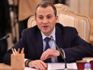 Lebanon's Foreign Minister Gebran Bassil condemns Israeli violation of its airspace to attack Syria (AFP/File Photo)	