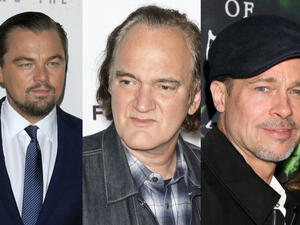 Brad Pitt and Leonardo DiCaprio will star together in Quentin Tarantino's Charles Manson movie (Source: Kathy Hutchins/Ovidiu Hrubaru - Shutterstock)