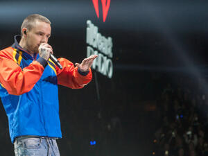 The 'Strip That Down' singer and his girlfriend Cheryl welcomed son Bear into the world 12 months ago Liam recently revealed he feels "very fortunate" to be in a relationship with someone in the same industry. (Source: Jamie Lamor Thompson - Shutterstock)