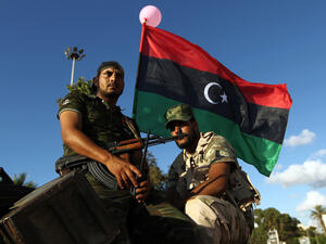 Forces loyal to Field Marshal Khalifa Haftar, who controls much of east Libya (AFP/file photo)