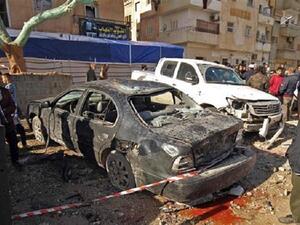 People check the aftermath of an explosion in the eastern city of Benghazi, Libya, January 24, 2018. (AFP/ File Photo)