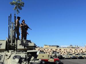 Libyan militia in Tripoli. (AFP/File)