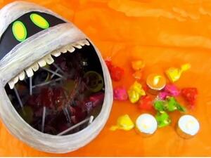 تعلمي صنعه طبق ظريف سيحبه الاطفال لحلوى الهالووين تعلمي صنعه طبق ظريف سيحبه الاطفال لحلوى الهالووين