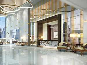 Lobby of Burj DAMAC Seaviews in Qatar