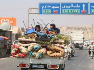 Displaced from Idlib Province (Twitter)