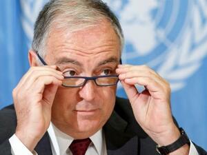 UN humanitarian coordinator for Syria Panos Moumtzis (Twitter)