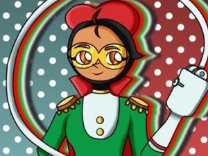 Emara, the first Emirati female superhero )Twitter)