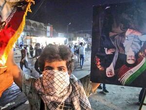 Protest in Basra (Twitter)