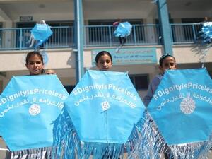 UNRWA school (Twitter)