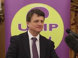 The leader of the UK Independence Party Gerard Batten (Twitter)