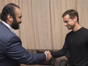 Saudi Crown Prince Mohammed bin Salman met with Twitter’s CEO Jack Dorsey during his New York visit in 2016. (Socialmedia)
