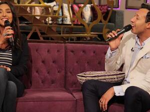 أحمد فهمي وزوجته