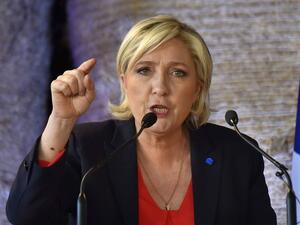 The leader of of France's far-right National Front party, Marine Le Pen (AFP/File Photo)